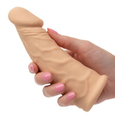 PERFORMANCE MAXX RECHARGEABLE VIBRATING EXTENSION 7" - IVORY